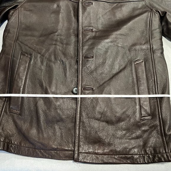 NWOT - Men's Brown Wilson's Leather Blazer - Picture 10 of 13